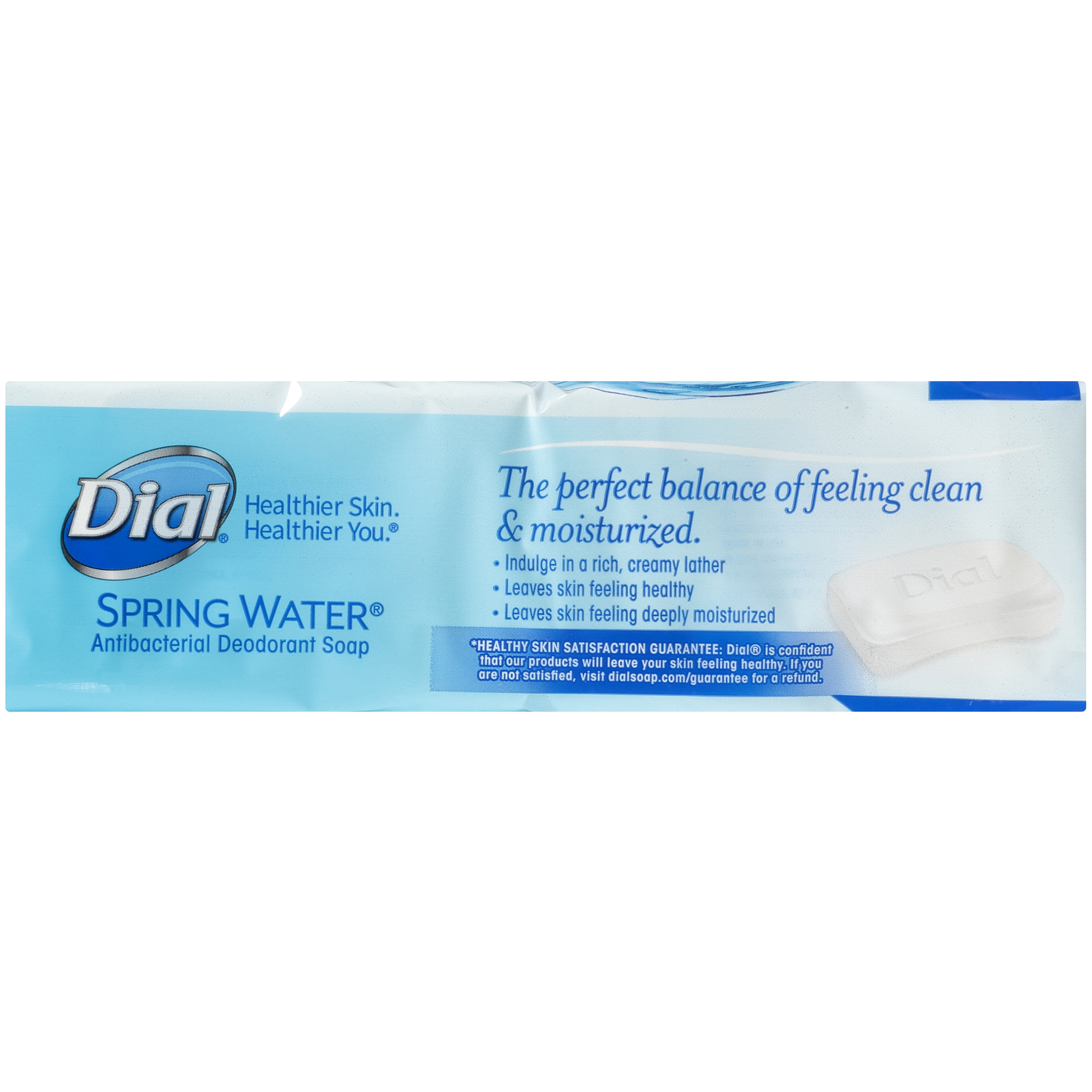 Dial Antibacterial Deodorant Bar Soap, Spring Water, 4 Ounce, 12 Bars - Image 4