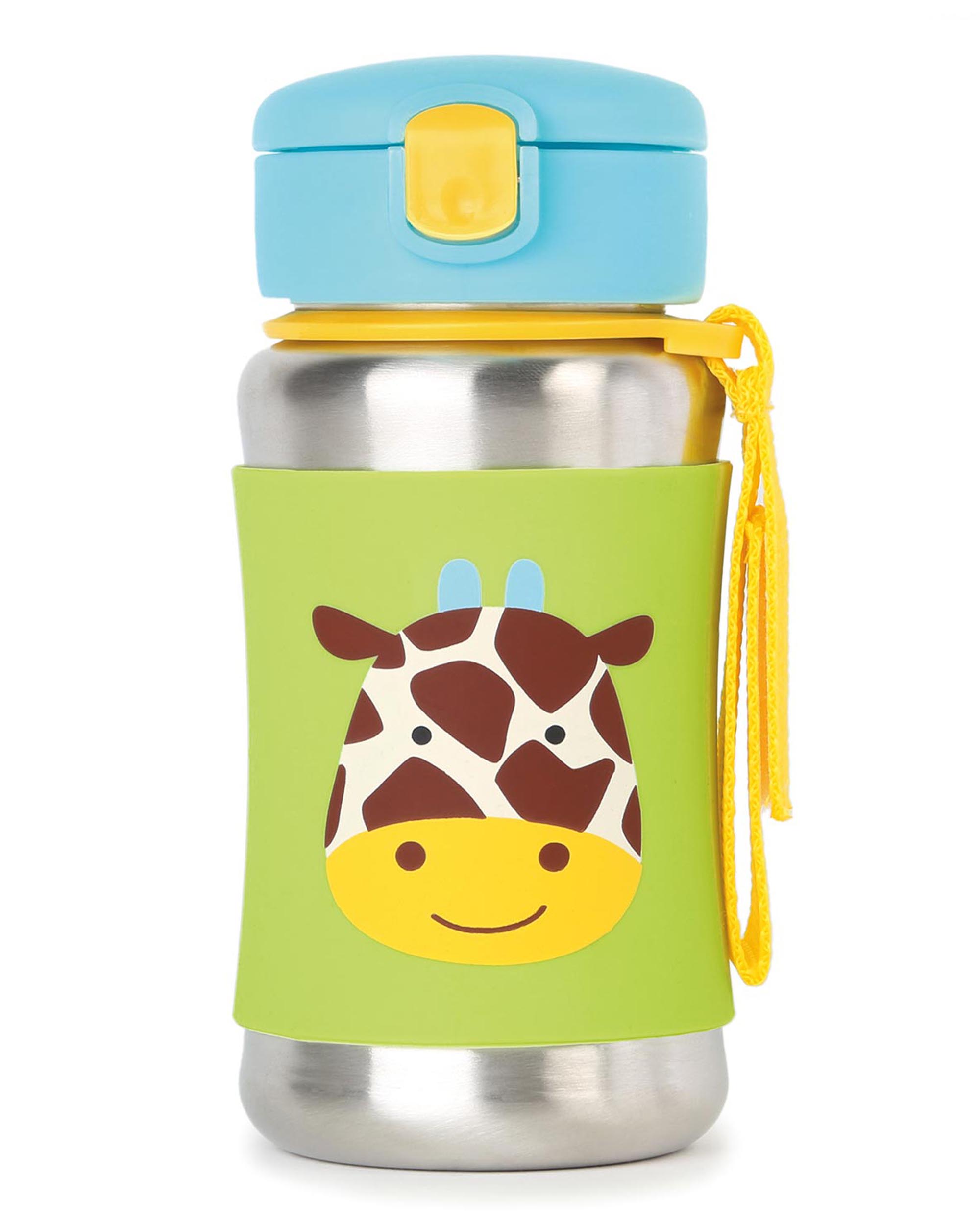 Zoo Stainless Steel Little Kid Straw Bottle - Image 2