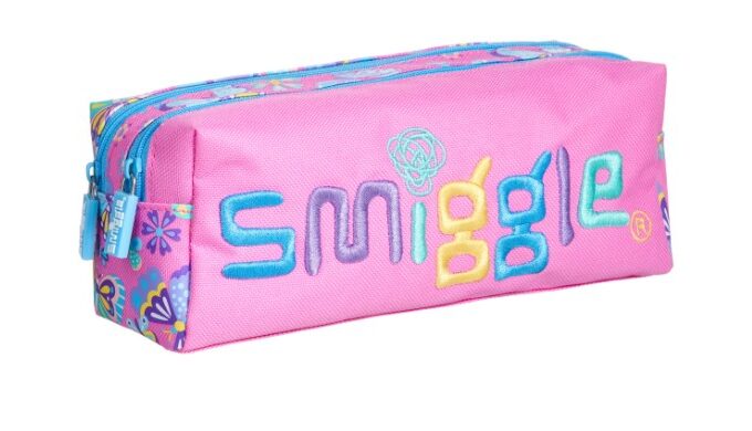 Smiggle Jump Twin Zip Pencil Case