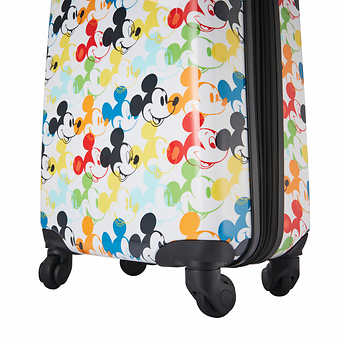 American Tourister Disney 2-piece Hardside Carry-On Luggage Set, Mickey Mouse - Image 5