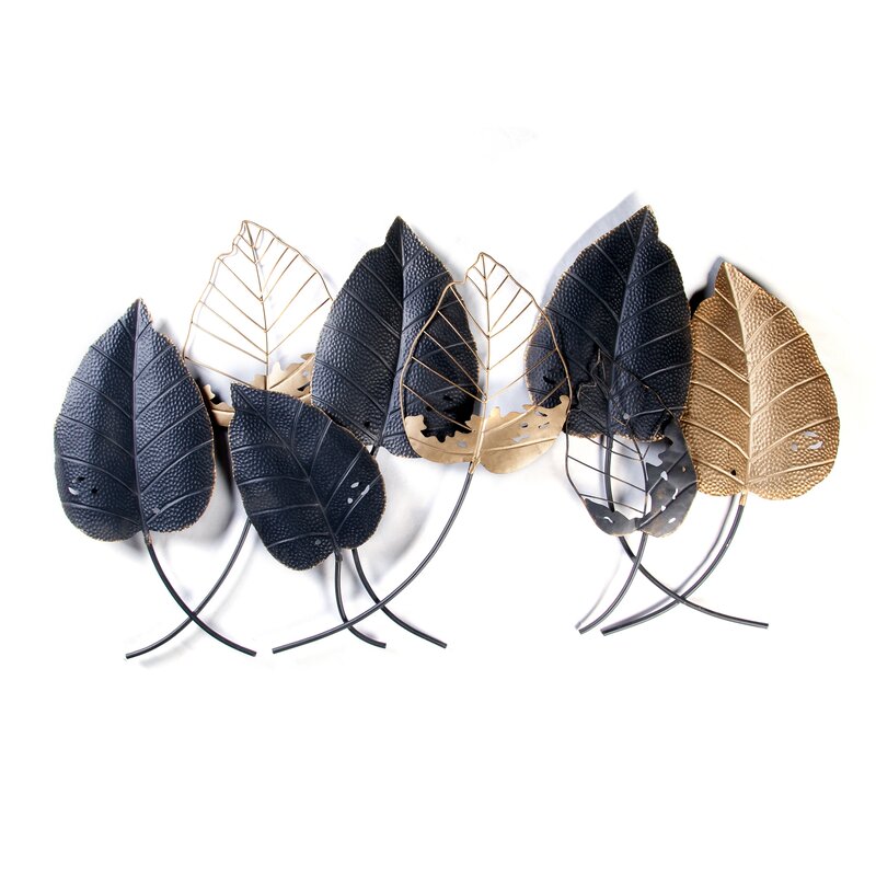 Metal Leaf Wall Décor
