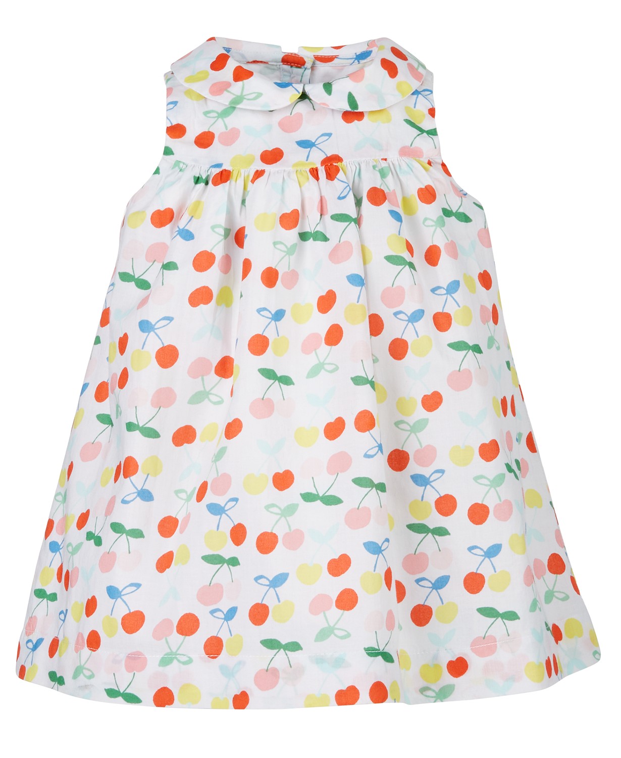 First Impressions Printed Cotton Shift Dress 12m