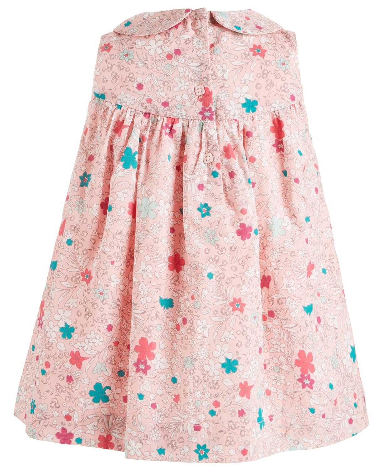 First Impressions Girls Printed Cotton Shift Dress 3-6m - Image 2
