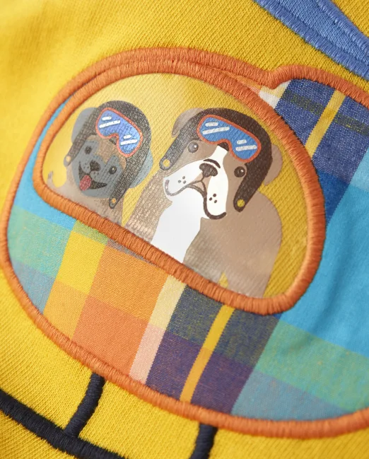 Boys Applique Helicopter Tank Top - Travel Adventure 18-24m - Image 2