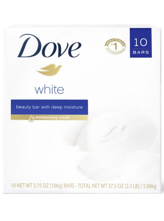 Dove Beauty Bar White 3.75 oz 10 Bars