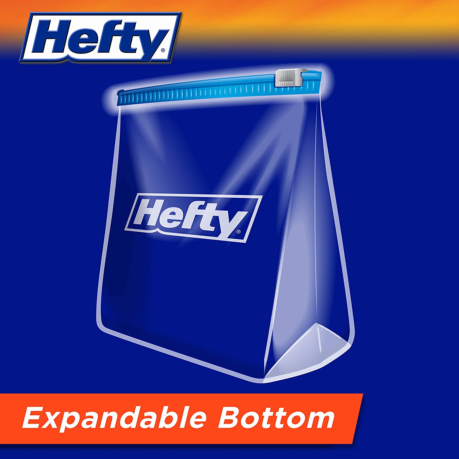 Hefty Slider Freezer Bags - Gallon, 56 Count - Image 3