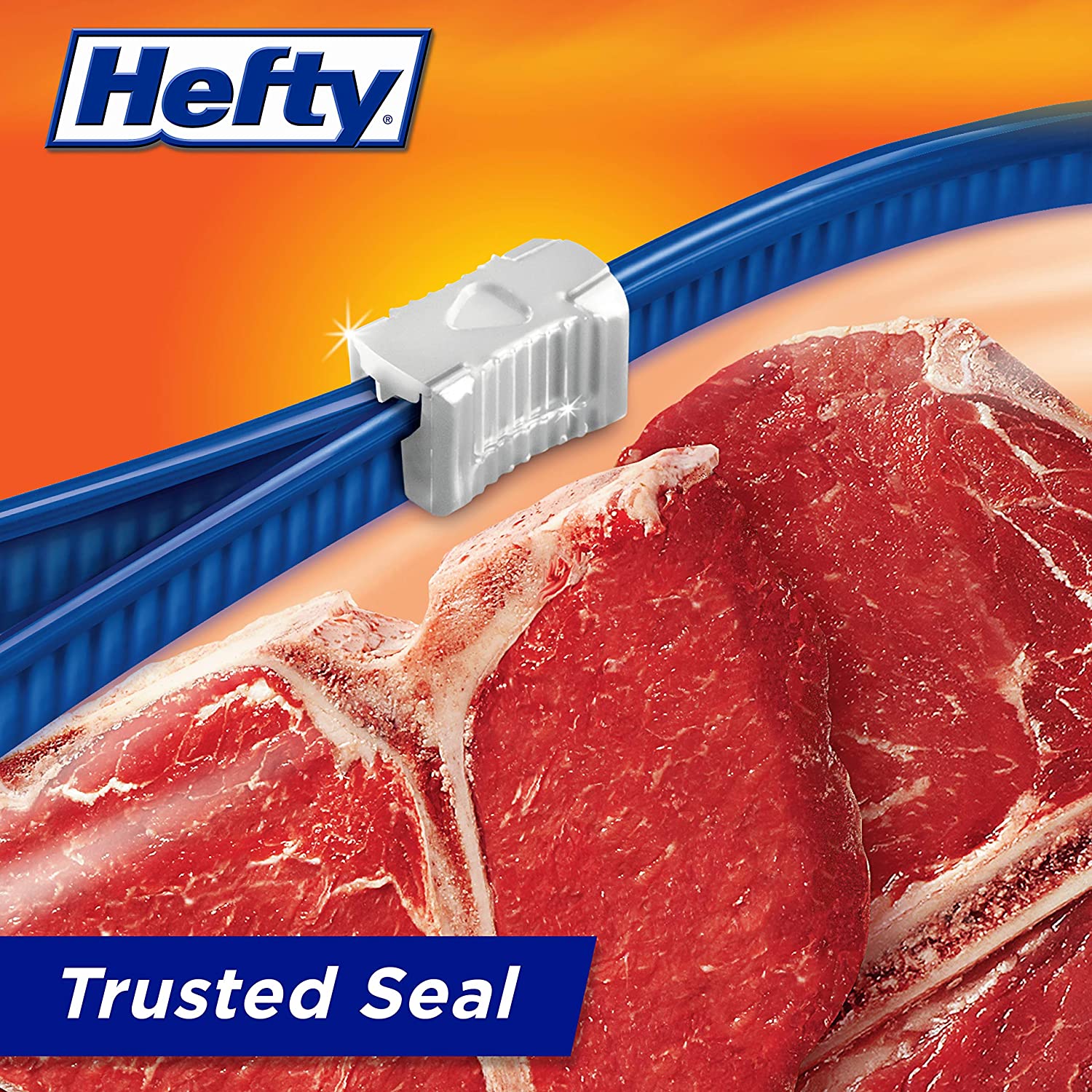 Hefty Slider Freezer Bags - Gallon, 56 Count - Image 2