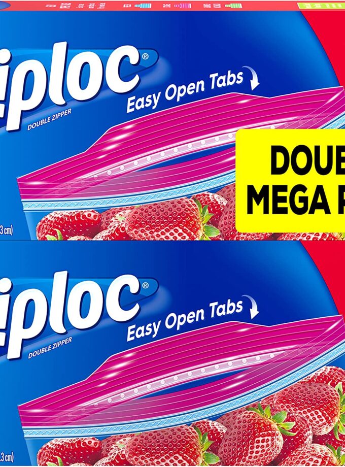 Ziploc Storage Bags with New Grip 'n Seal Technology