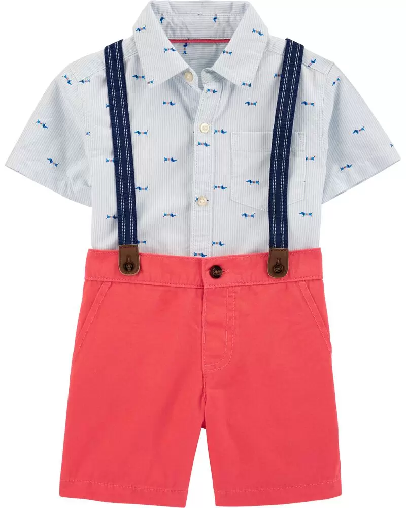 3-Piece Schiffli Dress Me Up Set -5T