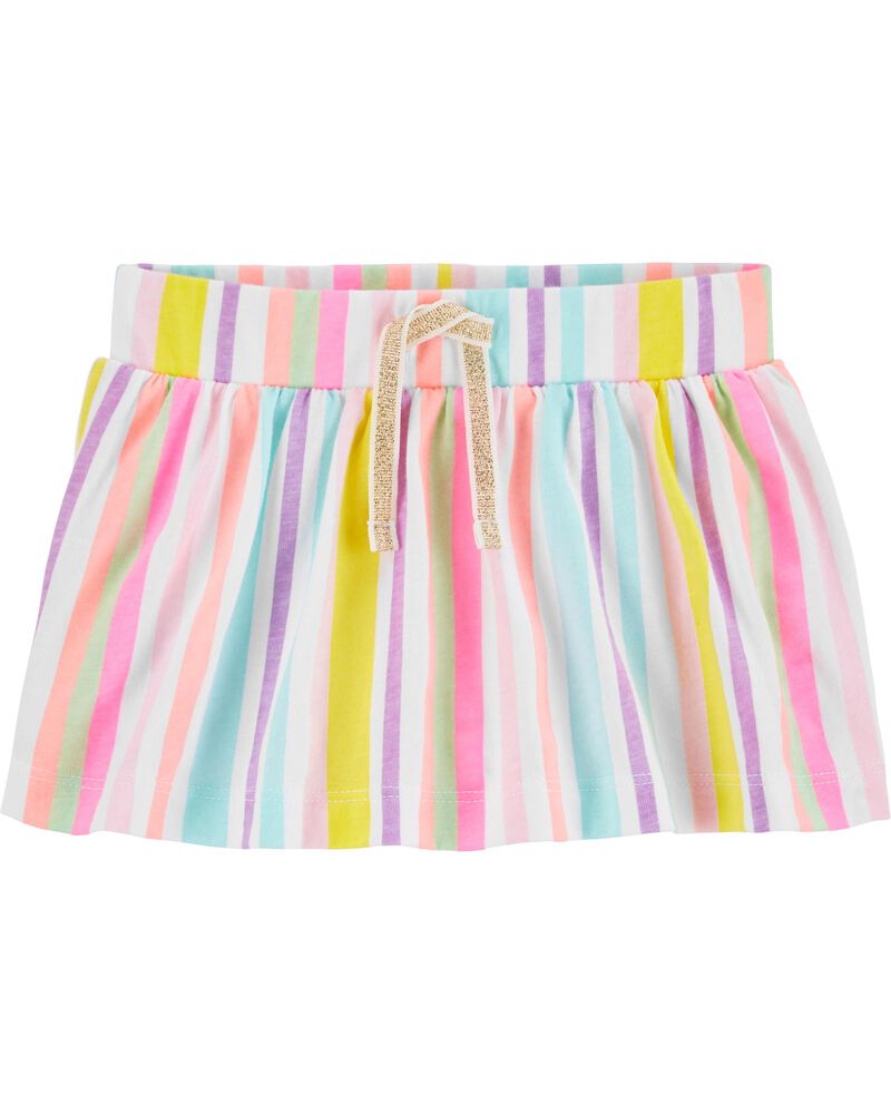 Rainbow Stripe Skooter Skirt- 24M