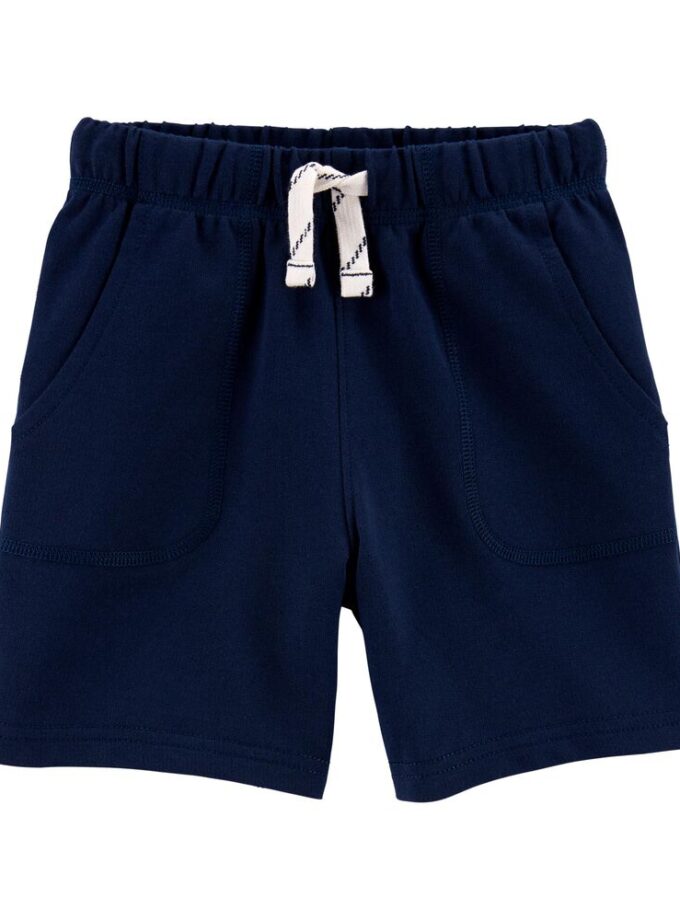 Pull-On French Terry Shorts -18M
