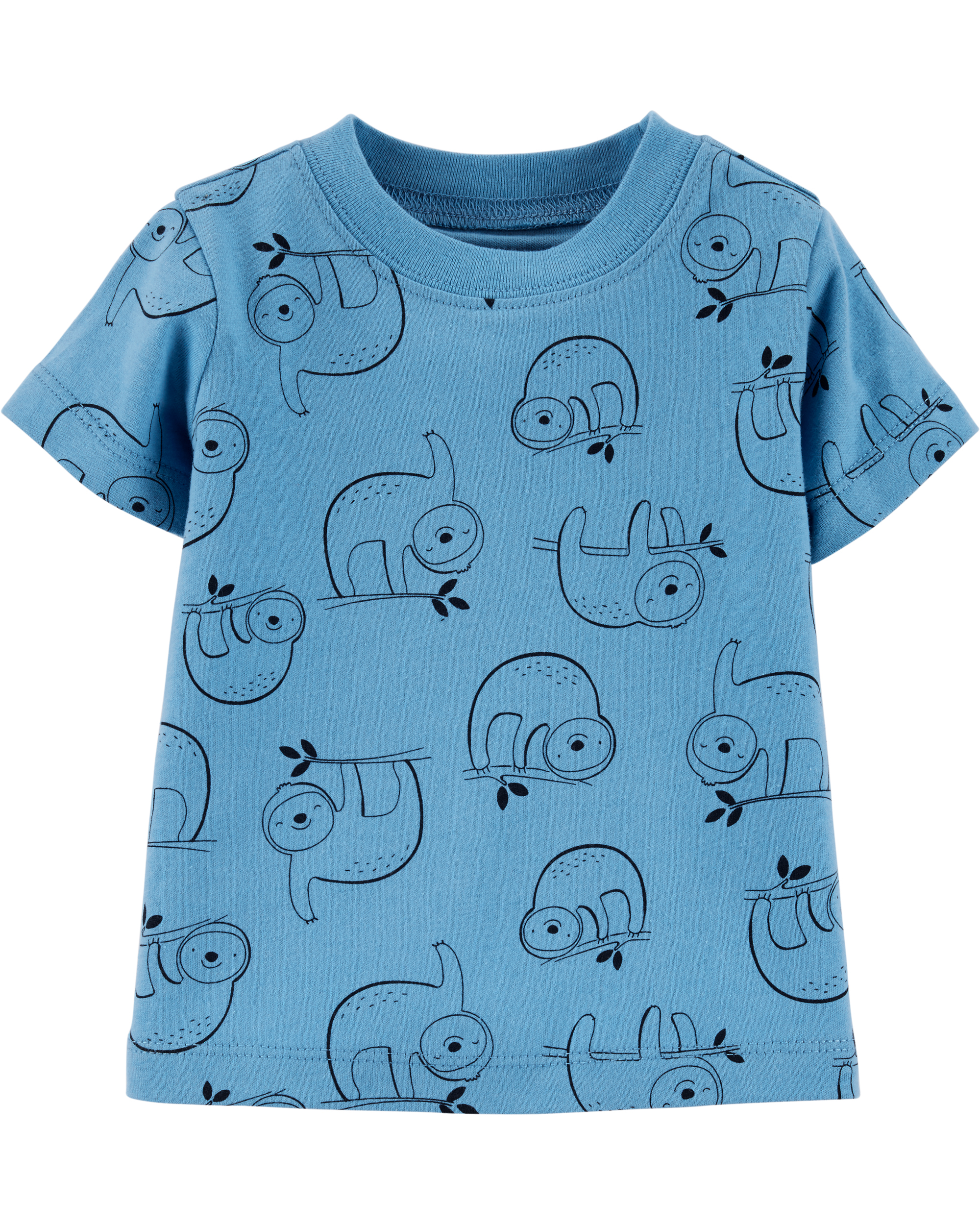 2-Piece Sloth Tee & Shortalls Set -NB - Image 2