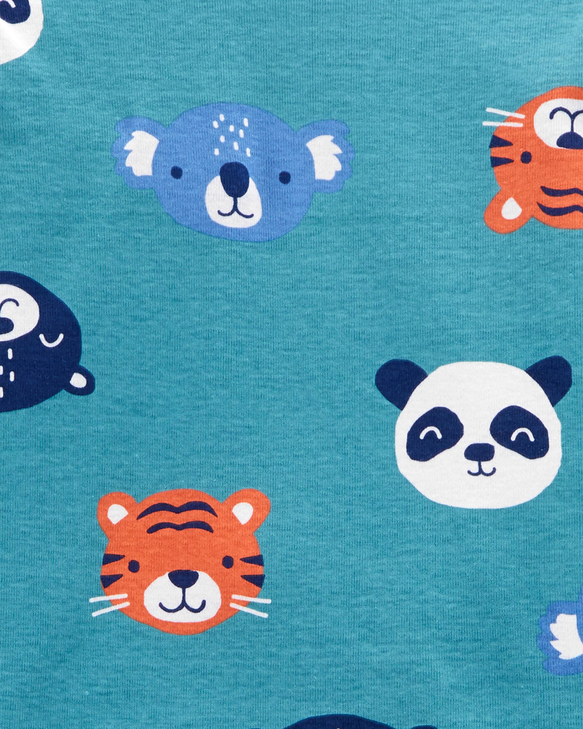 4-Piece 100% Snug Fit Cotton PJs - 5T - Image 3