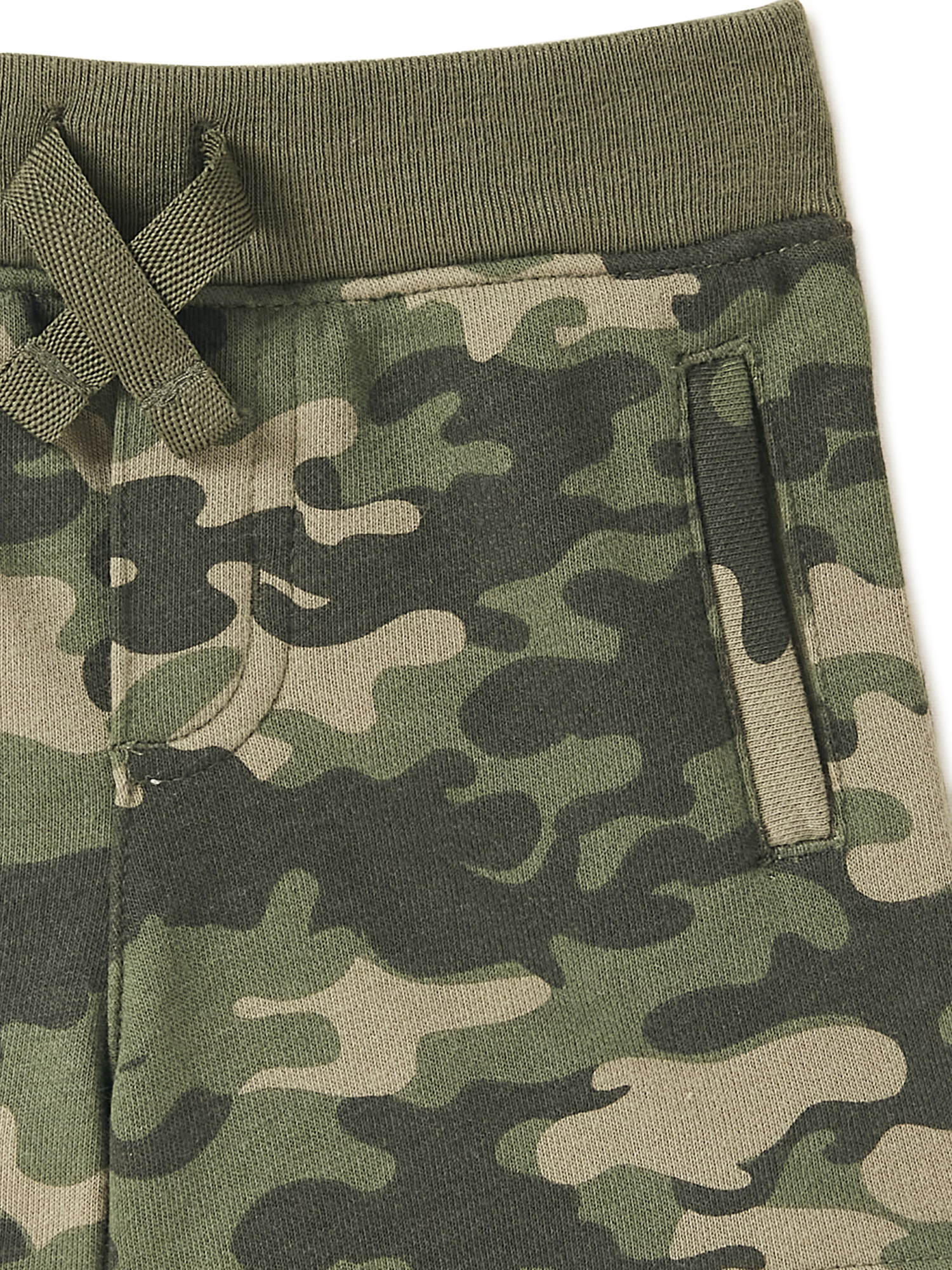 Garanimals Baby Boy French Terry Shorts, 3-Pack - Image 3