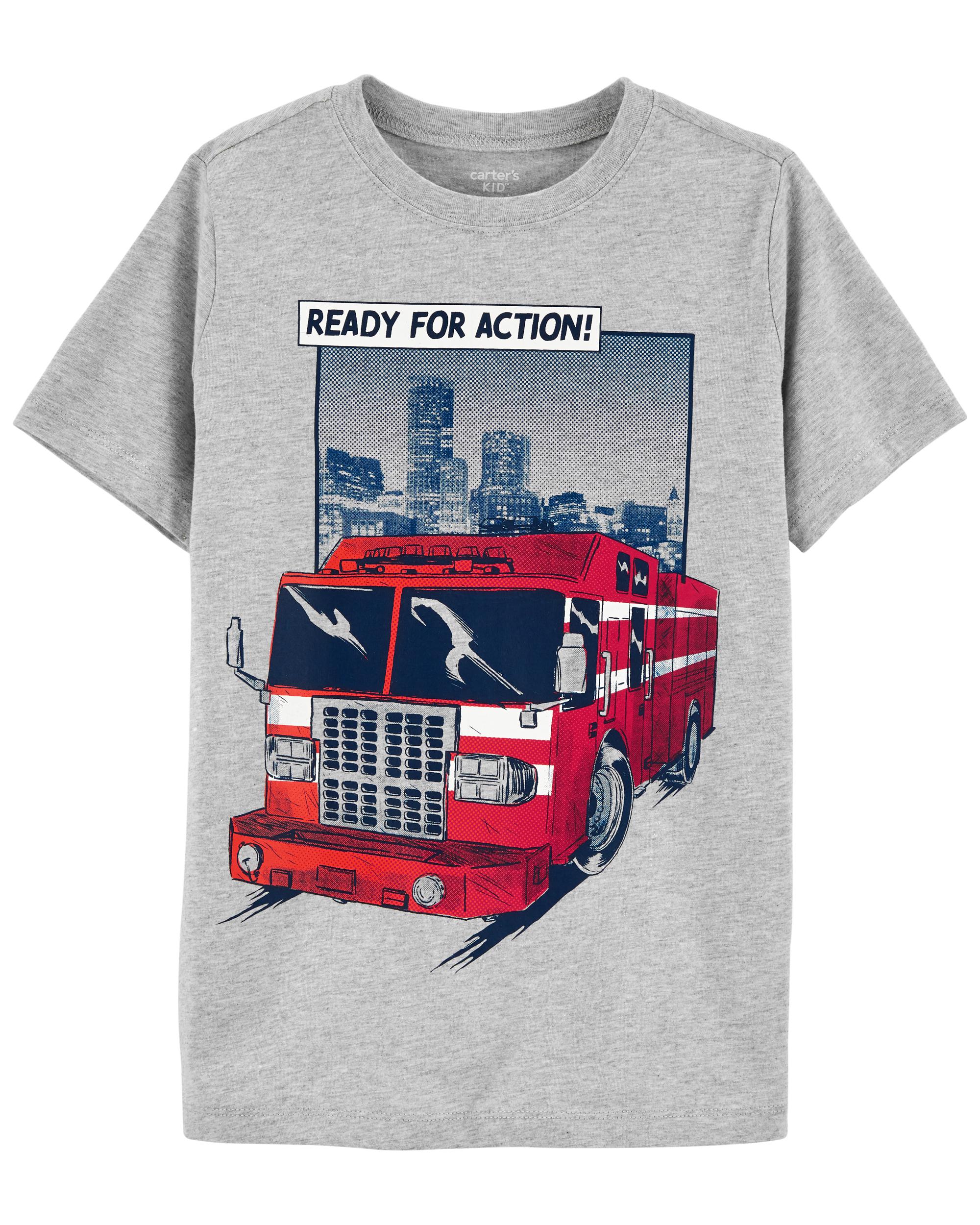 Firetruck Jersey Tee, 6