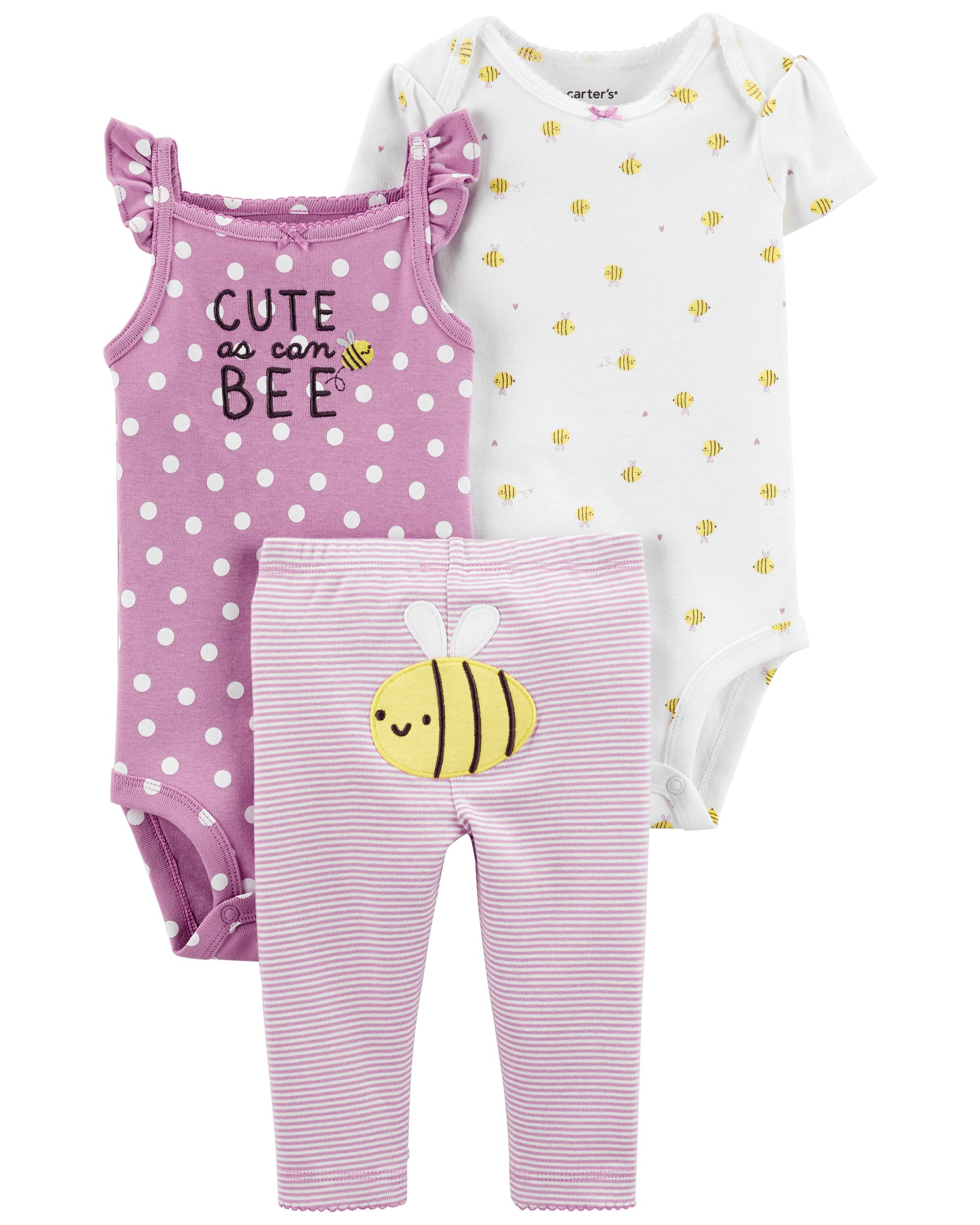 3-Piece Bee Little Character Set, 9M