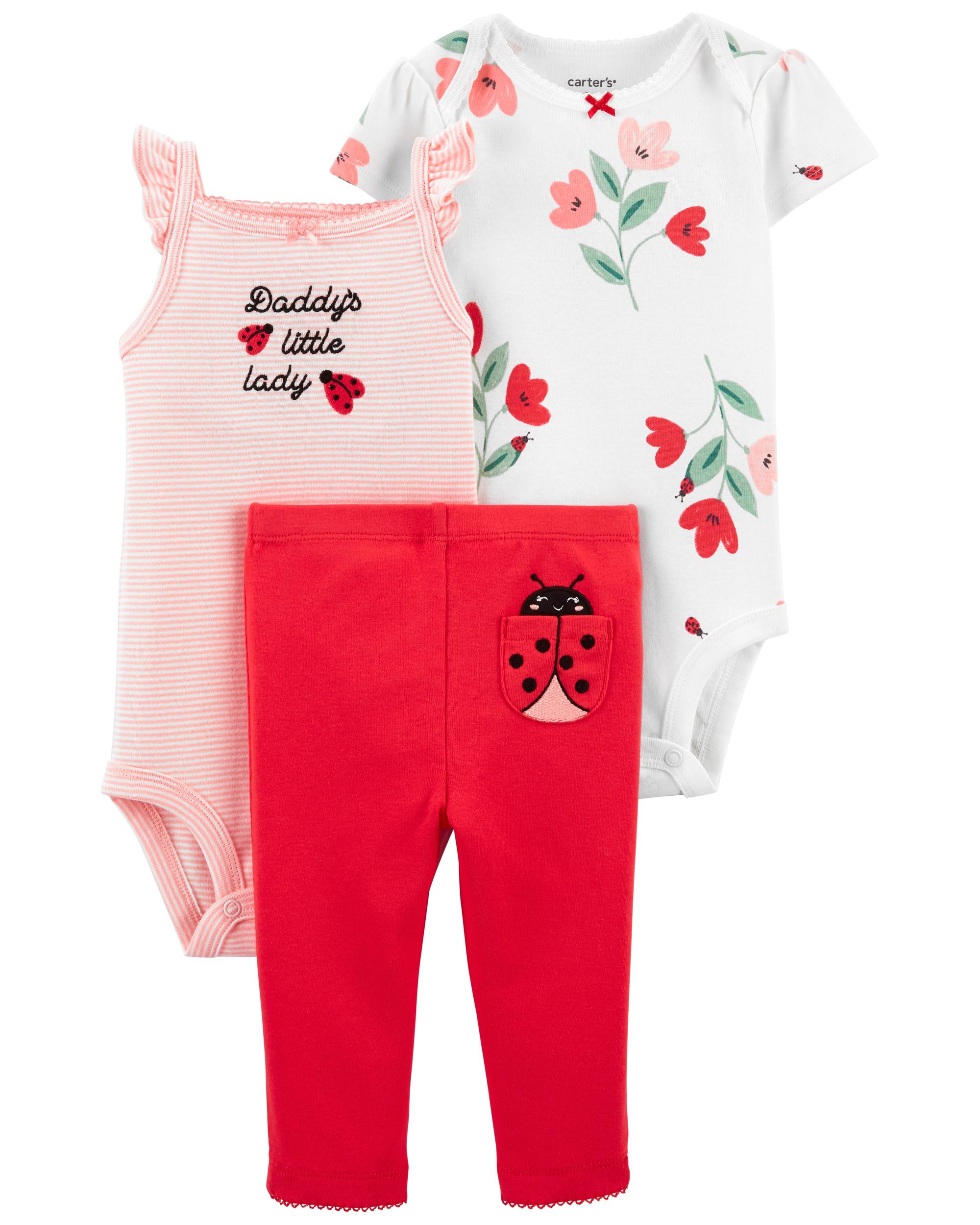 3-Piece Ladybug Little Character Set, 3M
