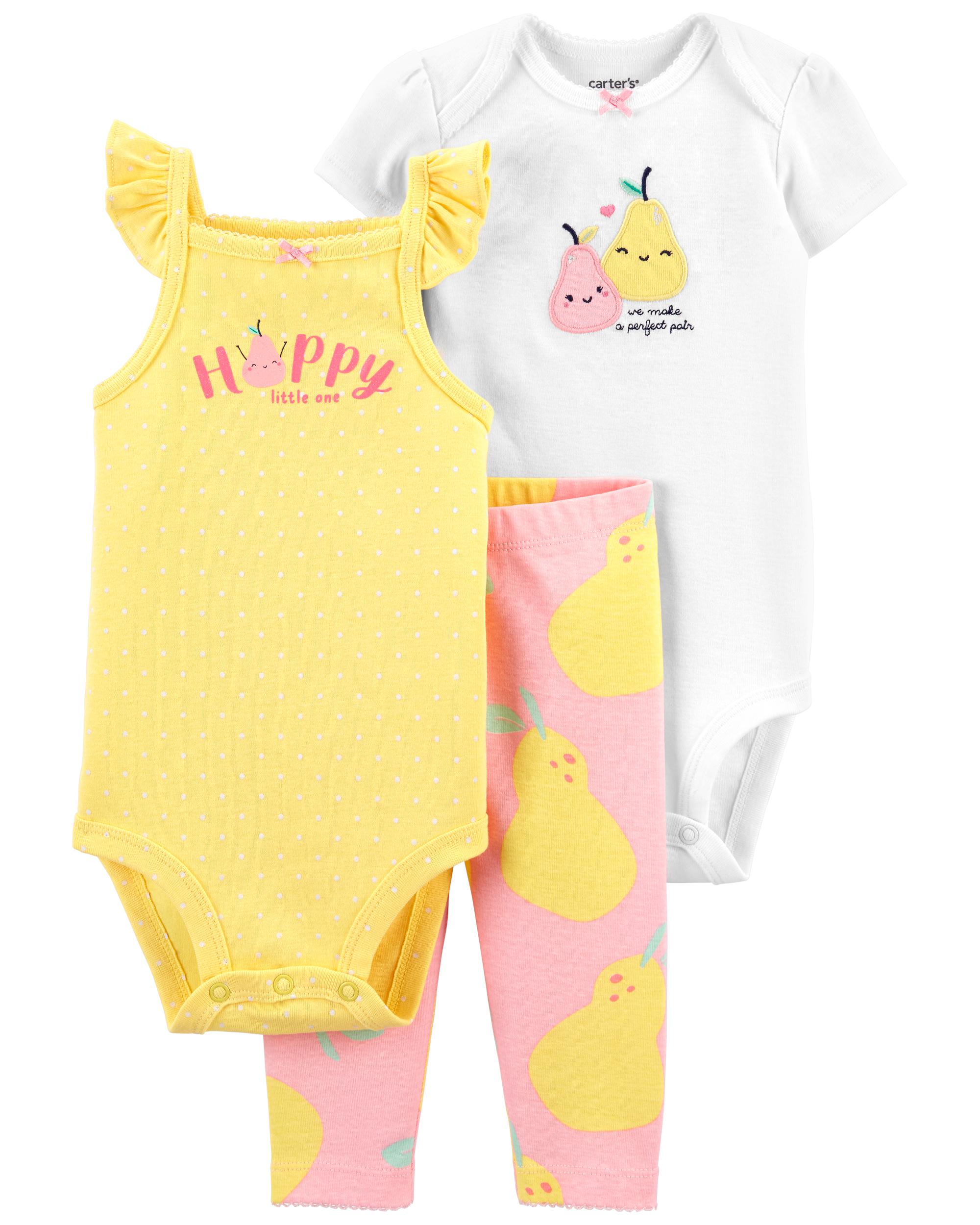 3-Piece Pear Little Character Set, 9M