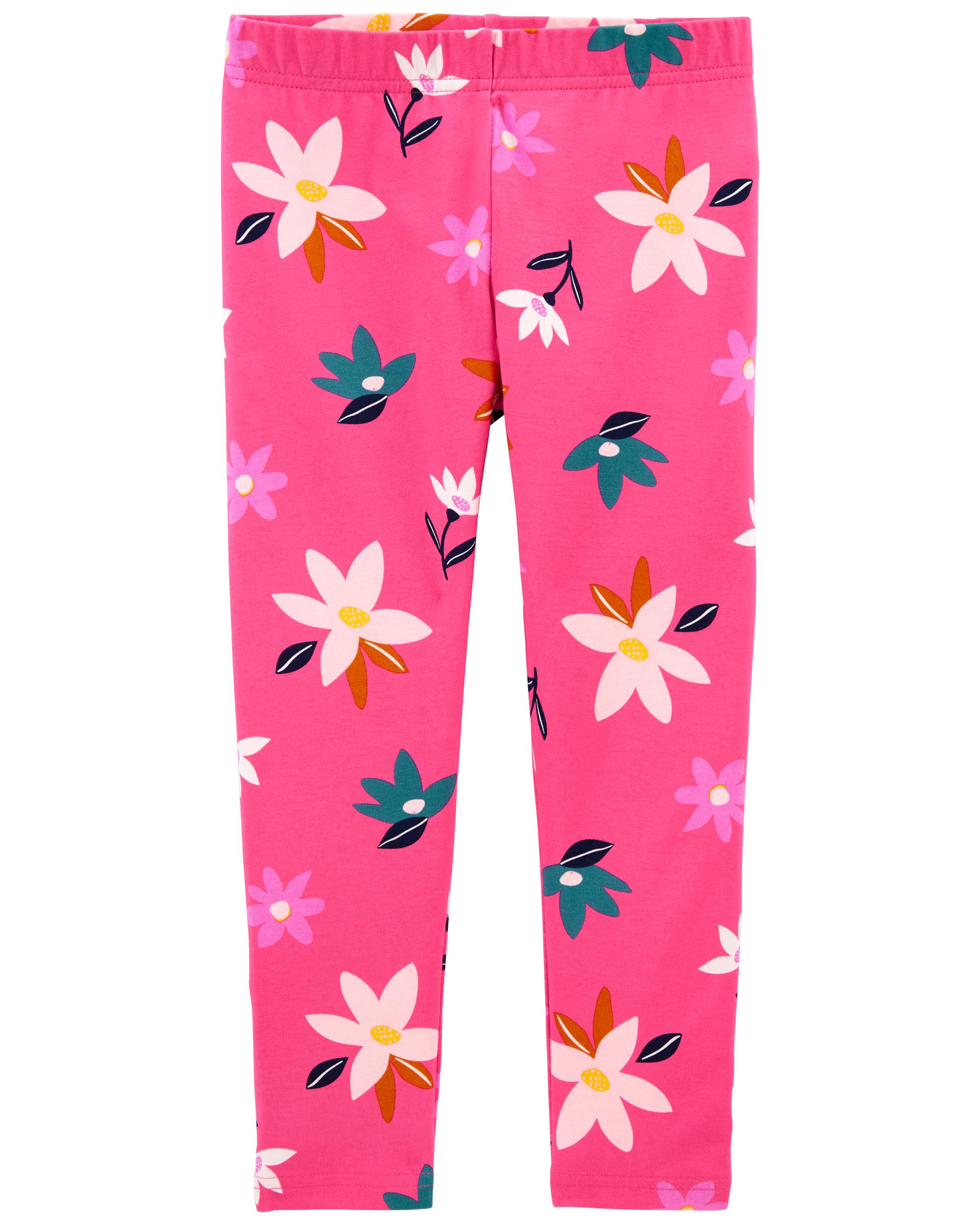 Floral Capri Leggings,14Y