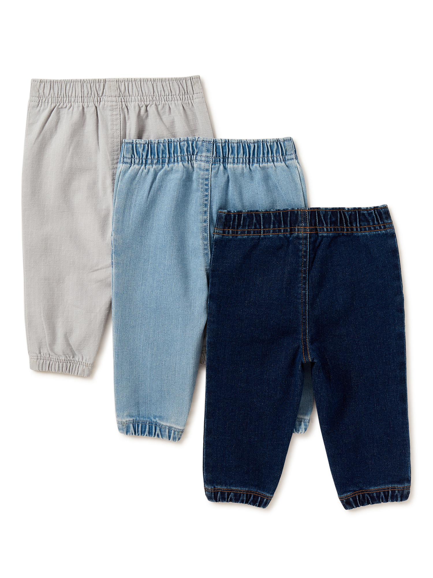 Boy Woven Pants, 3-Pack - Image 2