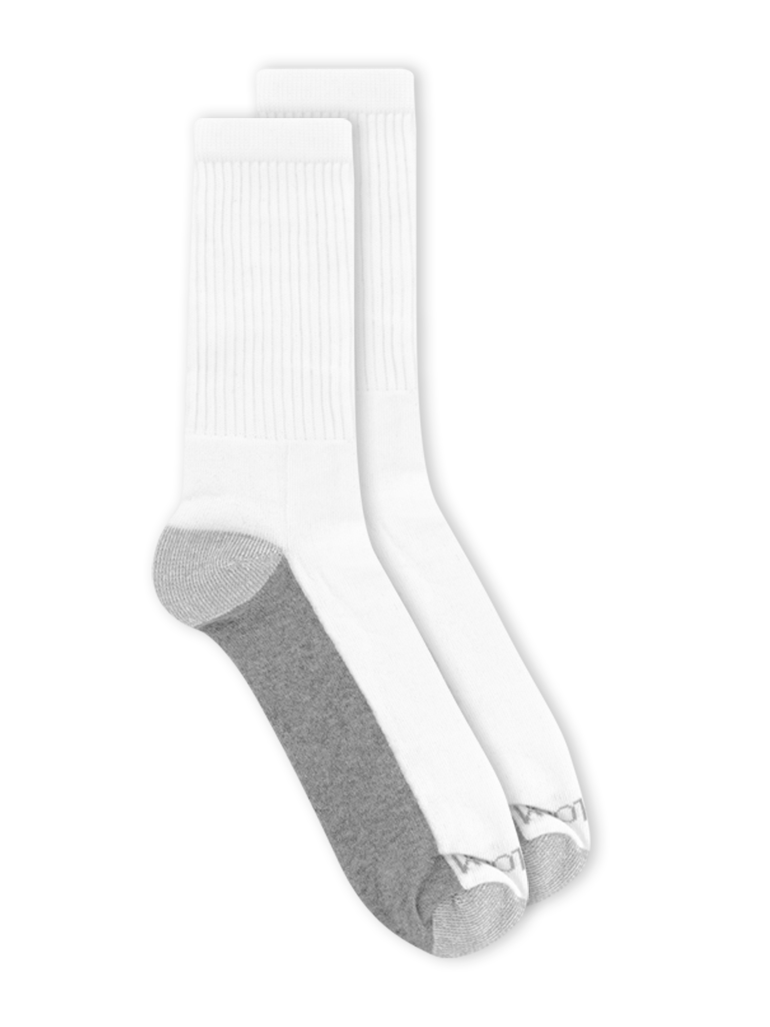 Fruit of the Loom Men's Dual Defense Cushioned Crew Socks, 12 Pack size 6-12 - Image 3