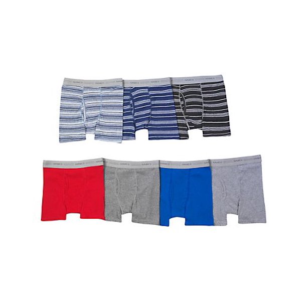Hanes Boys Underwear, 7 Pack Tagless Boxer Briefs, 14-16Y - Image 2
