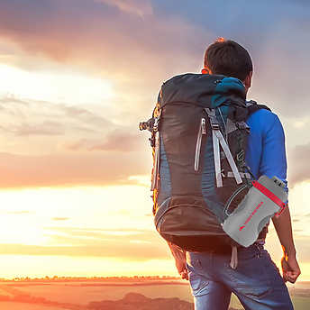 High Sierra 64oz Max-Hydrate Sport Jugs, 2-pack, Red - Image 2