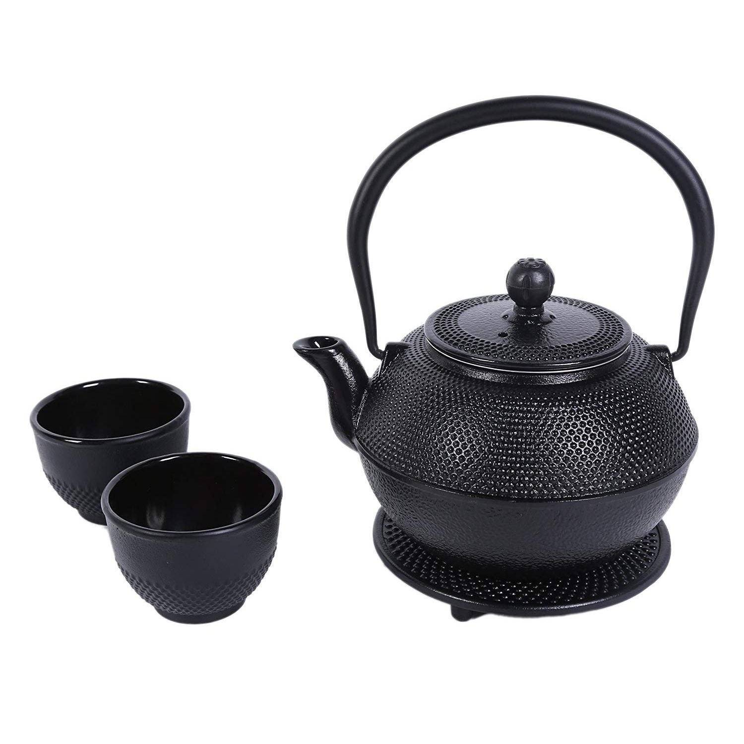 Cast Iron Tea Kettle 2 Cups Set