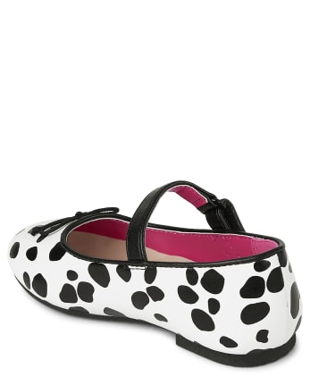 Girls Spotted Ballet Flats, YOUTH 2 - Image 3