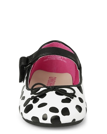 Girls Spotted Ballet Flats, YOUTH 2 - Image 5